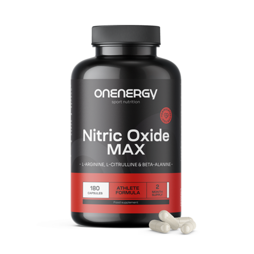 Nitric Oxide Max - Komplex mit Arginin, Citrullin und Beta-Alanin, 180 Kapseln