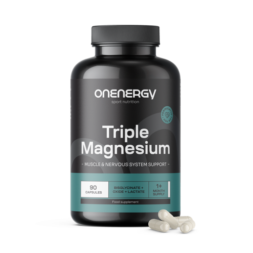 Dreifaches Magnesium, 90 Kapseln