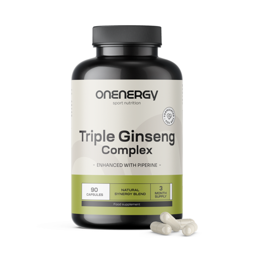 Dreifacher Ginseng-Komplex, 90 Kapseln