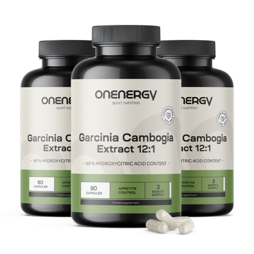 3x Garcinia Cambogia – Extrakt 12:1, zusammen 270 Kapseln