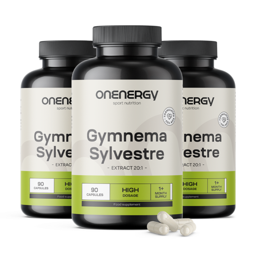 3x Gurmar (Gymnema Sylvestre) – Extrakt 20:1, zusammen 270 Kapseln