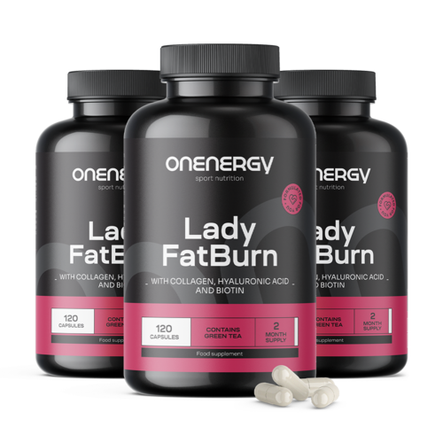 3x Lady FatBurn, zusammen 360 Kapseln