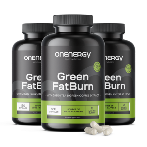3x Green FatBurn, zusammen 360 Kapseln