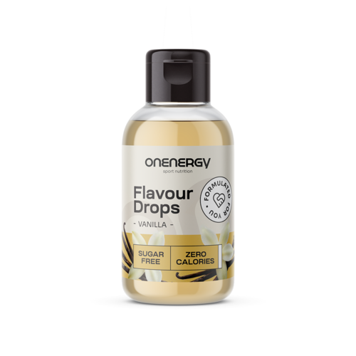 Flavour Drops Tropfen mit Süßungsmittel – Vanille, 50 ml